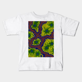 Aboriginal Art - Grasslands Kids T-Shirt